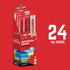 100 1oz, 24 Pack Field Trip Grass Fed Pepperoni Jerky Snack Sticks, Keto, Paleo, Gluten Free, Allergy Friendly Snack