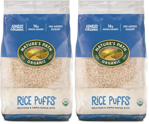 Nature's Path Organic Rice Puffs Cereal, 6 oz, Earth Friendly (Pack of