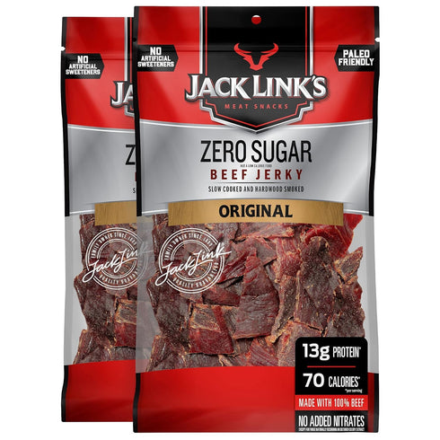 Jack Link's Original Zero Sugar Beef Jerky - (2 Pack) 7.3 oz