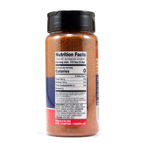 Olde Thompson Chesapeake Bay Seasoning, Spicy and Savory Spice Blend, 8.5 oz