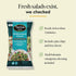 Taylor Farms 11 Sk Tf Mediterranian Crnch Chopped, Ounce