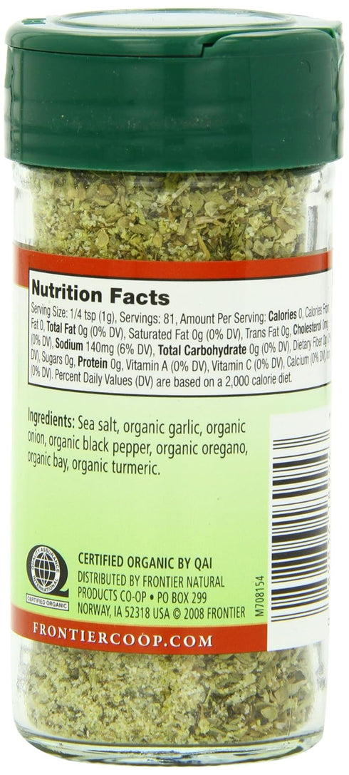 Frontier Herb Adobo Seasoning Blend, Non Irradiated, 2.86 Ounces, Pack Of 12