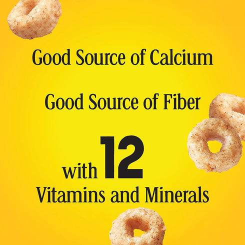 11 oz Apple Cinnamon Cheerios, Heart Healthy Gluten Free Breakfast Cereal, Made with Whole Grain Oats