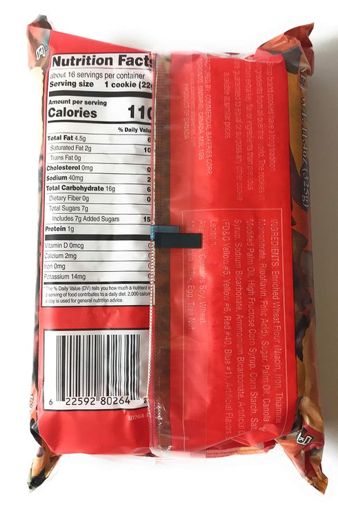 Maple Leaf Cookies - One 11.4 oz Package