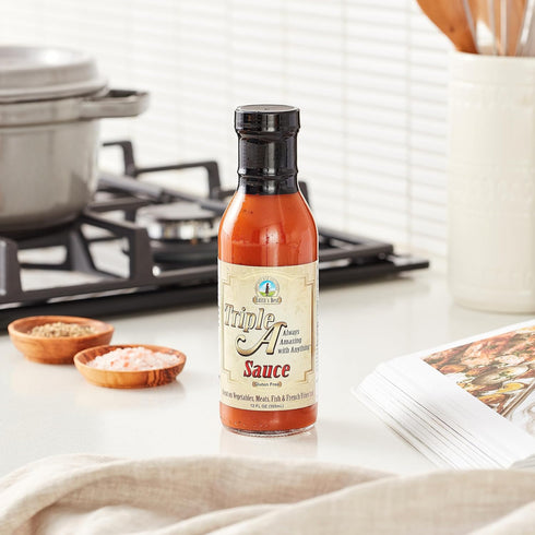 Edith's Best Triple A All Purpose Sauce - Bold Flavor Enhancer, Gluten-Free, Vegan, Ideal for All Foods