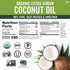 16 oz Viva Naturals Organic Coconut Oil, fl Unrefined, Cold-Pressed Extra Virgin Coconut Oil, USDA Organic & Non-GMO