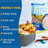 8 Oz (Pack 6) Lotus Foods Organic White Jasmine Rice Heat & Eat Pouch - Gluten Free White Rice, Organic Rice, Instant