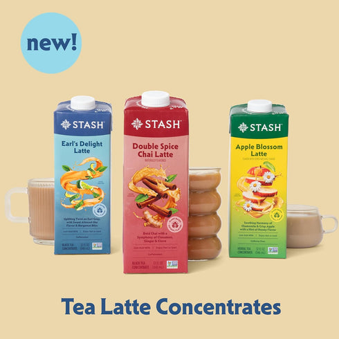 32 oz, 5 STASH Earl's Delight Latte - Dairy Free Plant Based Black Tea Concentrate - Caffeinated - fl Servings