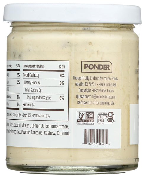 MNMLST 8.6 OZ Mayo