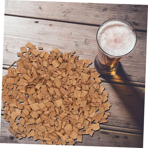 1 Pack DECHOUS Oak Chips Wine Making Equipment French Oak Wood Chips Wine Brewing Supplies Wine Making Supplies French