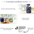 Set 12 Package Tea Lovers Gifts Basket - Gift Include Temperature Retention Cup Special Blend Teabags & Honey Presented