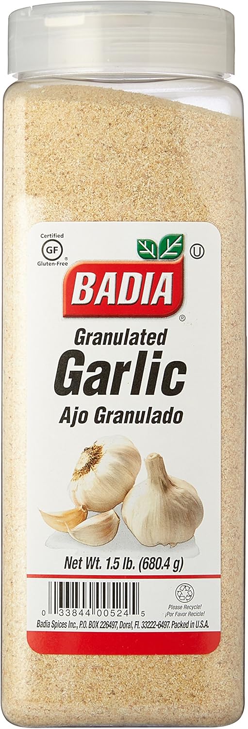 Badia Garlic Granulated 1.5 lbs Pack of 2