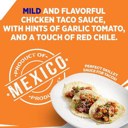Frontera 8 oz. Chicken Taco Skillet Sauce with Chipotle and Garlic, Mild