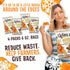 5.5 Oz. Pack 4 UGLIES Hot Honey Sweet Potato Kettle-Cooked Potato Chips, Gluten-Free Snacks, Kosher-Friendly, Non-GMO
