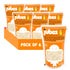 (12.7 oz, Pack 6) Jubes Mango Nata De Coco Jelly Cubes of - Mango Coconut Jelly Cubes for Sago - Coconut Gel in Syrup