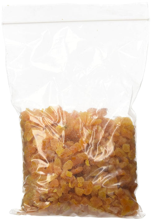 Green Bulk Diced Sun-Dried Turkish Apricots, 5 Pound Box