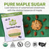 1 lb Maple Valley Organic Pure Maple Sugar Granulated, Natural Sugar Alternative, Good in Coffee, Baking, Cooking, Made