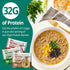 (32g) Packaged 8 Packs VOLO VERO High Protein Instant Ramen Variety Noodles Soup, Chicken, "Spicy" Beef, Pork Tonkotsu