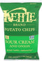 Kettle Foods Chip Potato Sour Cream & Onion, 5 oz