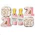 Baker's Dozen To Go 21 Birthday Cookies- Set of 6 Crunchy Shortbread Cookies Individually Wrapped by
