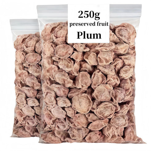 MKSDDF-250g/8.82oz Salty and Sour Plum Chinese Dried Plums Preserved Fruit Prunes Salted