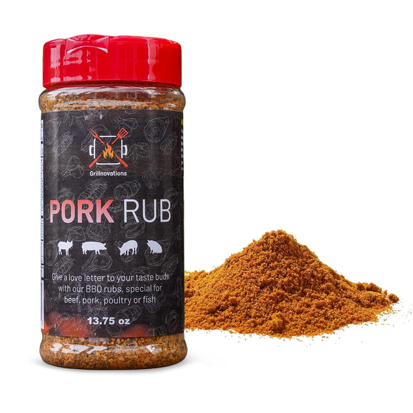 Pork Rub Seasoning by Grillnovations - BBQ Rubs Meat Seasoning for Pork