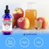 4oz FWS Apple Cider Vinegar - Apple Flavored ACV Supplement Drops - Organic, Non-GMO, Vegan, Keto - with Mother - Easy