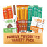 New Primal Family Variety Pack, All Natural Chicken and Turkey Meat Sticks,