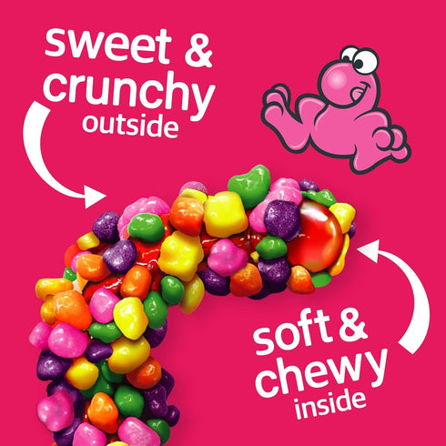 Gummy, 0.92 Oz Nerds Rope, Candy, Rainbow, Crunchy