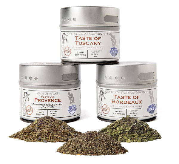 Italian French Countryside Gourmet Seasoning & Spice Collection | Salt Free Spices