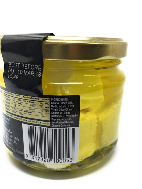 Meredith Dairy 11 OZ FETA SHEEP AND GOAT MARINATED