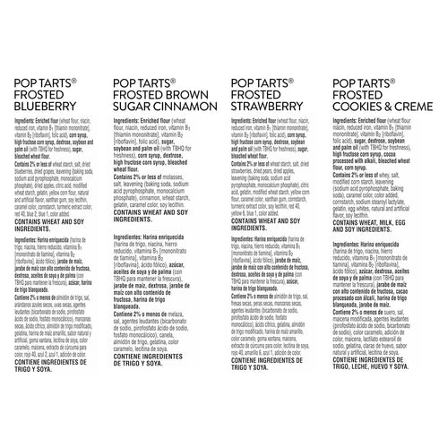 Pack (60 Pop-Tarts Toaster Pastries, Breakfast Foods, Kids Snacks, Variety Pop-Tarts)