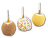 US Sweets Caramel Apple 3 Pack - White Chocolate Dipped Caramel Granny Smith Apples