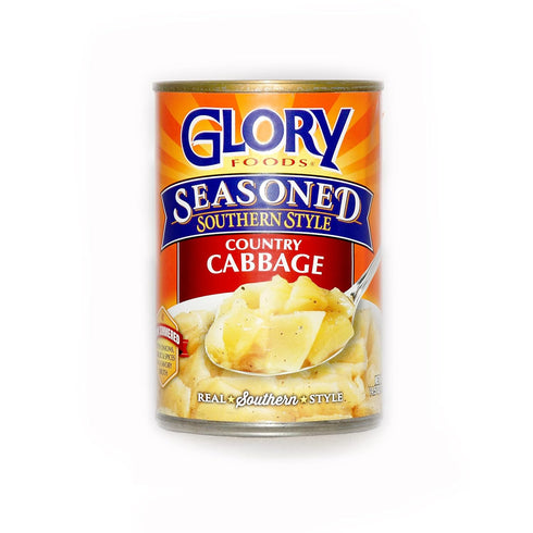 JFS Country 15oz (Pack 6) Glory Seasoned Cabbage, cans