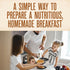 22 oz (Pack 6) Arrowhead Mills Buckwheat Pancake & Waffle Mix, Bag