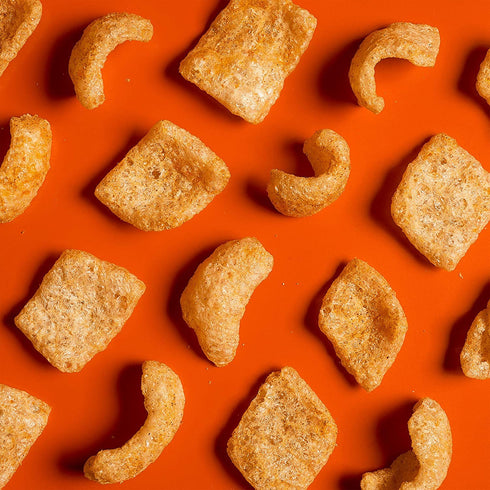 2 OZ (Pack 3) PORQ Artisan Fried Pork Rinds- BBQ & Zesty Chipotle, Keto Friendly Snack