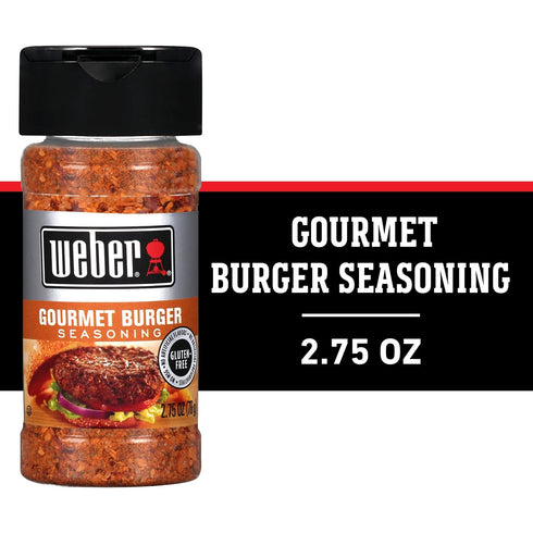 2.75 oz Weber Gourmet Burger Seasoning