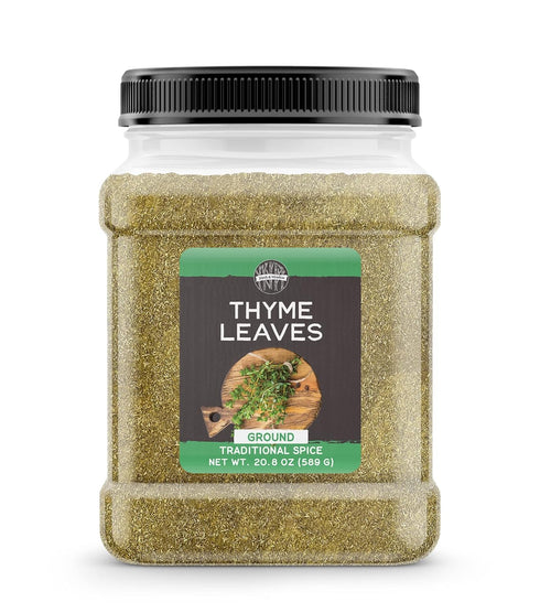 Ground Thyme by Birch & Meadow, 1.3 lb for Soups & Pastas, Traditional Seasoning