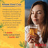 B1, B2 B6, 12 HOTTA Instant Ginger Drink with Manuka Honey, Naturally Sweet, Caffeine-Free Herbal Tea, High in Vitamin