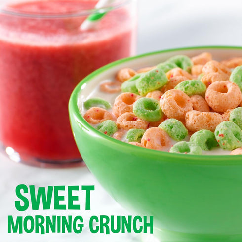 23oz (1 Kelloggs Apple Jacks Breakfast Cereal, Kids Snacks, Family Breakfast, Giant Size, Original, Box Box)