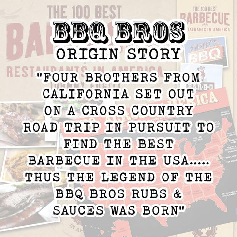 BBQ BROS RUBS (Western Style) - Barbecue Seasonings - BBQ Spices - Dry Rub- Handcrafted BBQ Rubs for Grilling, Cooking