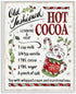 Stupell Industries 'Old Fashioned Hot Cocoa Recipe', Framed Giclee Art, White, 16