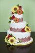 9 Count Global Sugar Art Sunflower Sugar Cake Flowers, by Chef Alan Tetreault