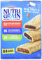 Kellogg's Cereal Bars Nutri-Grain Breakfast Bars, Variety, Strawberry,Blueberry, 1.3 Oz, 64 Count