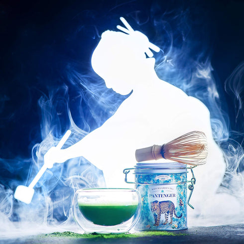 Organic Ceremonial Grade Matcha, Emerald Green, Creamy & Sweet, Japanese First Harvest by Pantenger
