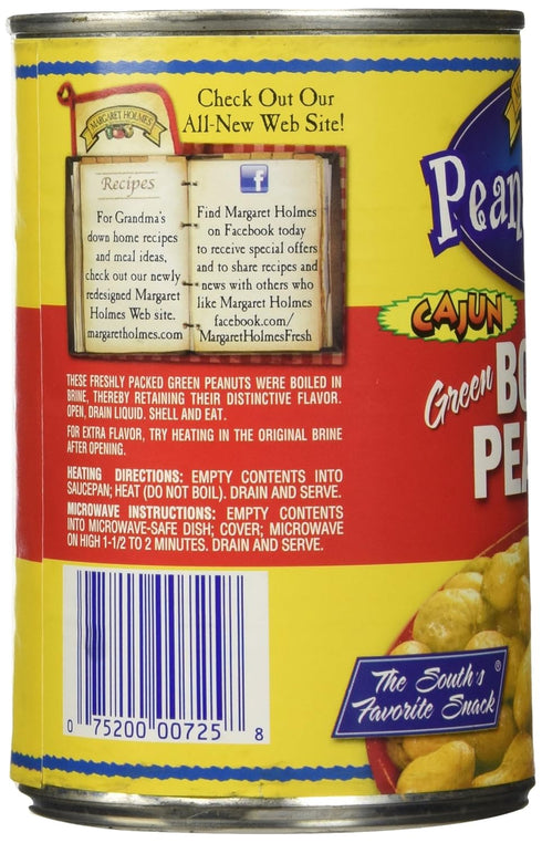 Margaret Holmes 6 5.95 (Pack 6) Piece Cajun Style Boiled Peanuts, Pound