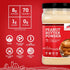 2LB (Pack 1) 100% 8g Hoosier Hill Farm Peanut Butter Powder, of No Additives, Peanut Powder, of Protein per serving