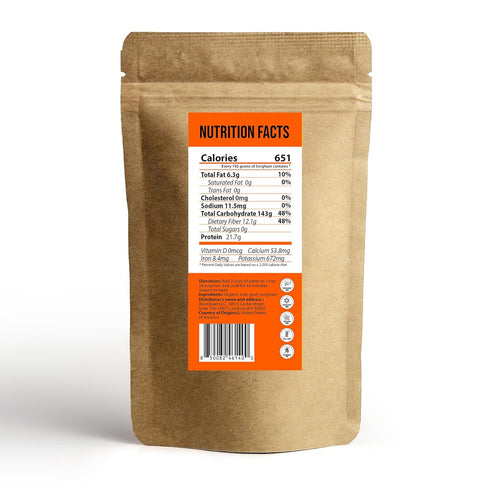 2 lb Organic Whole Grain Sorghum Gluten Free Ancient Grain | High Fiber, Plant-Based Protein | Better Than Rice