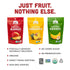 Pack 2 Pack 6 Mavuno Harvest Organic Dried Fruit Variety | Dried Mango, Pineapple, and Banana | Healthy, Vegan, No