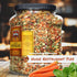 24 Oz (1.5 Lb) Deluxe Dried Vegetable Soup Mix by Its Delish, Jumbo Container of Dehydrated Vegetables for Soup